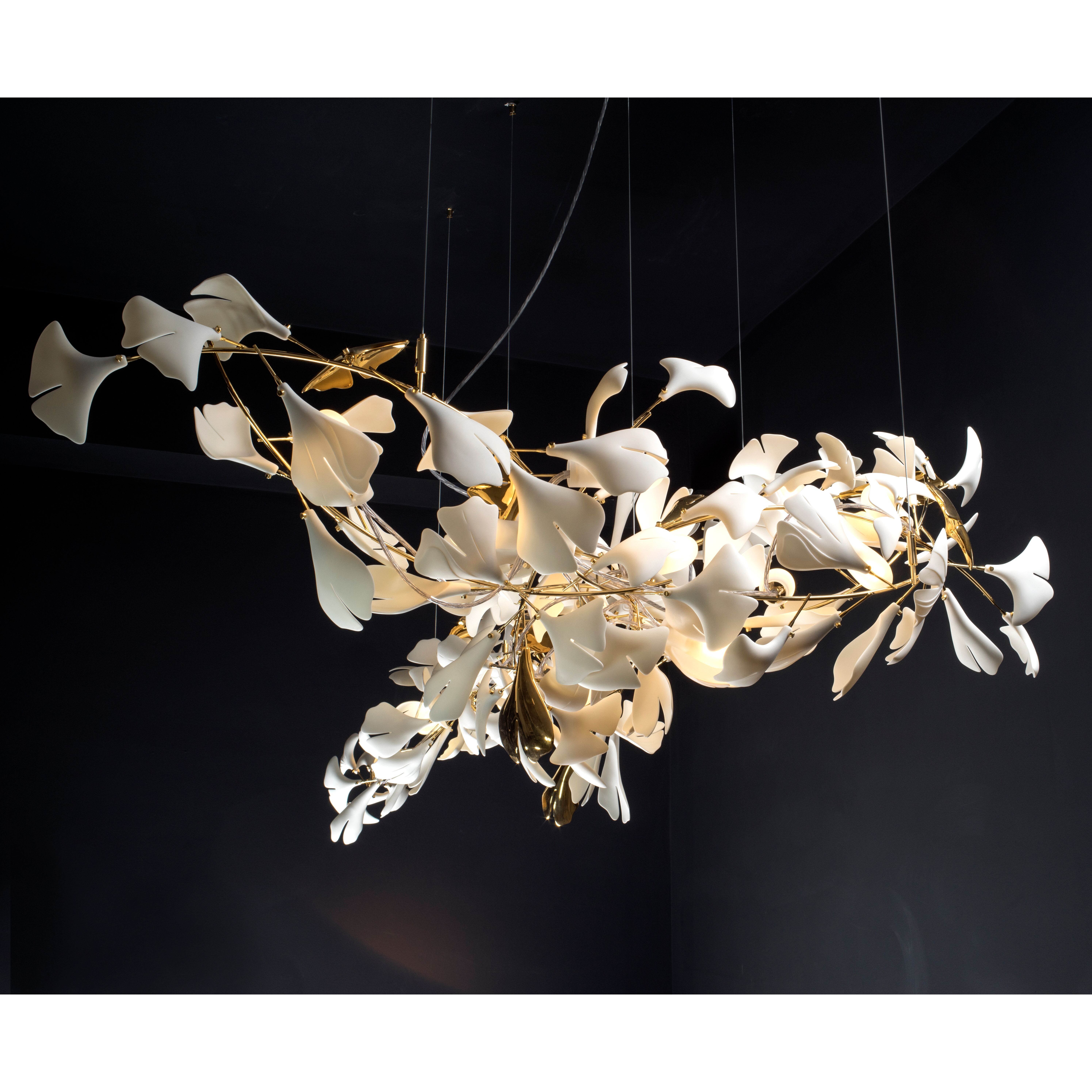 modern porcelain chandelier