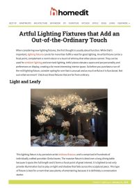 bespoke lights collection Homedit